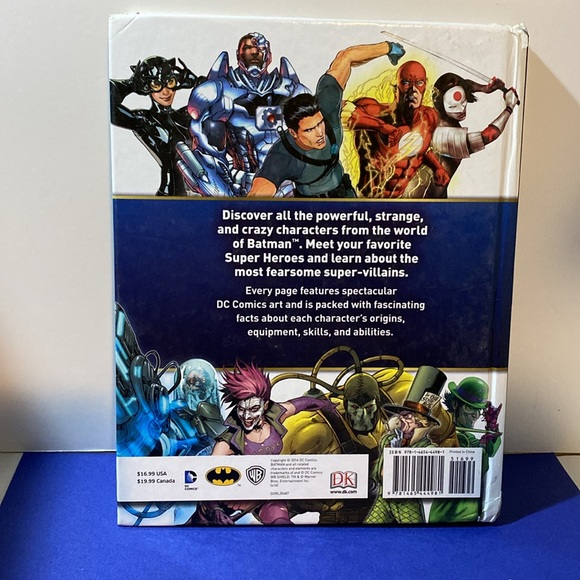 2016 DC Comics Batman Character Encyclopedia 203 Characters - Picture 2 of 10